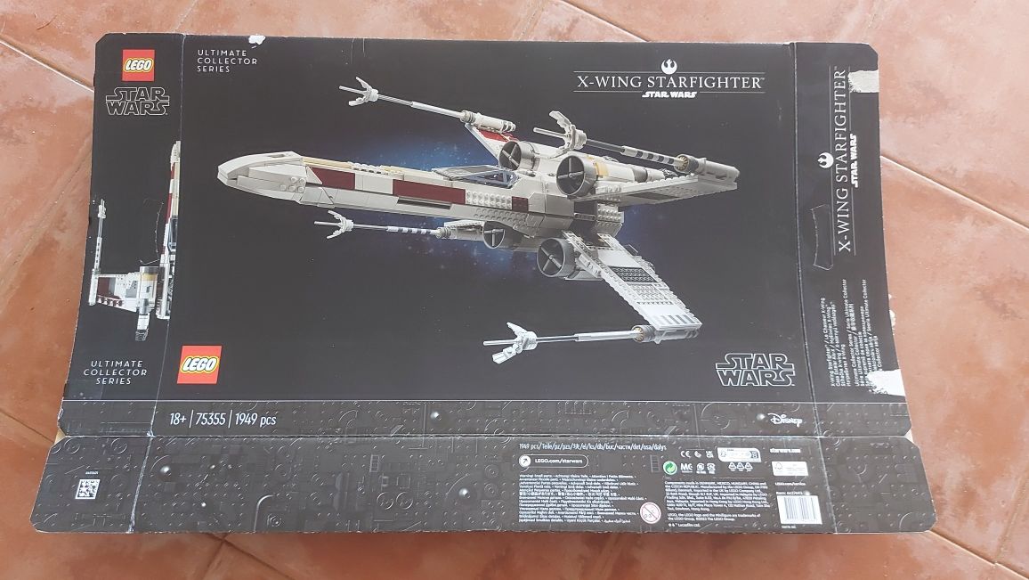 Lego, caixa (apenas), Set 75355, Star Wars X-Wing, Ultimate Collector