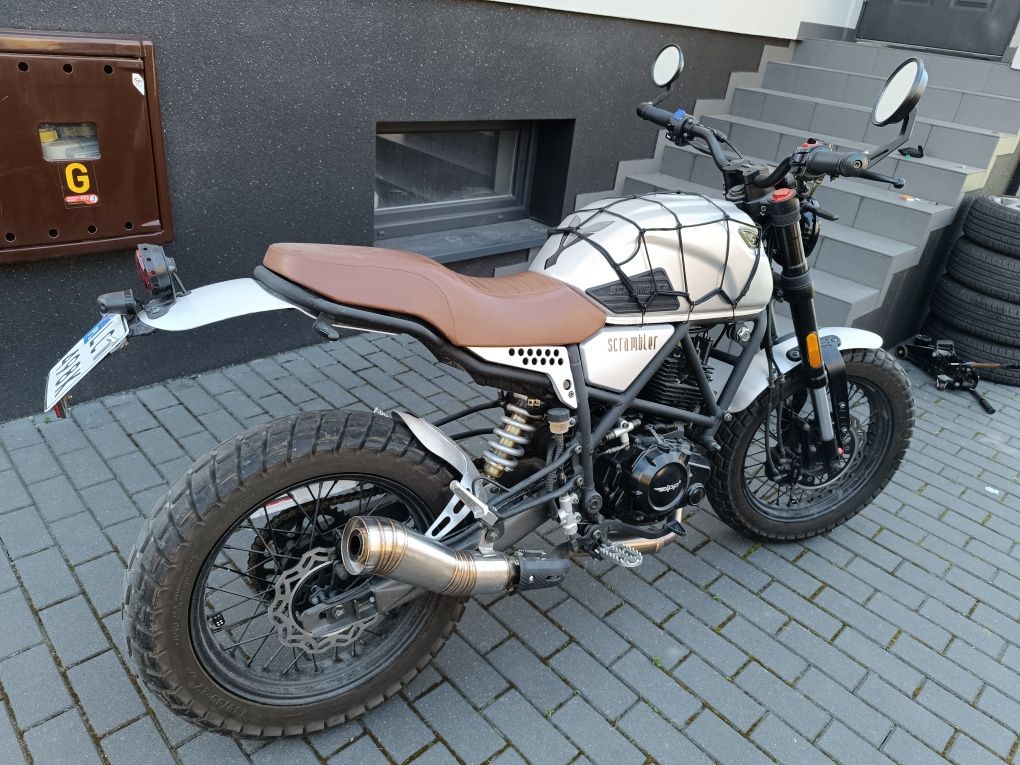 Zipp Scrambler 125 22r 2018km jak nowy gwarancja