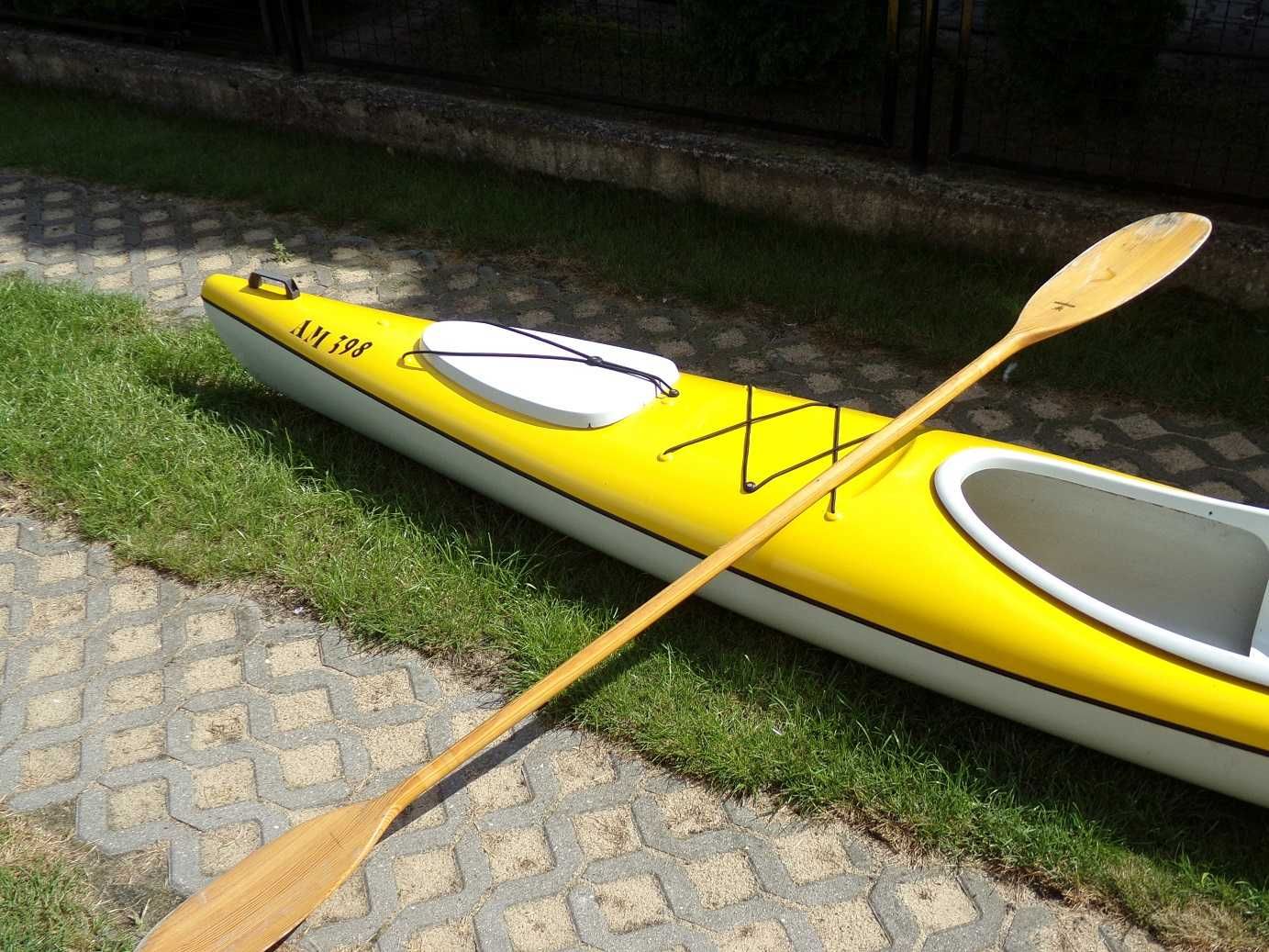 Kajak Wigraszek 1- osobowy 398 cm dł. + wiosło.