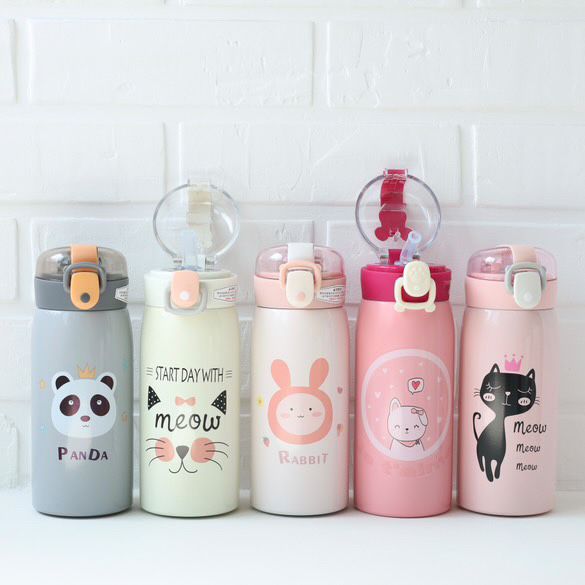 Термос дитячий з трубочкою,детский термос ,харчова сталь,пищевая сталь