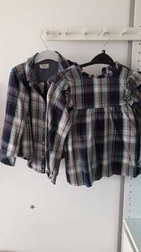 Camisa menino 3-4 e menina 6-7