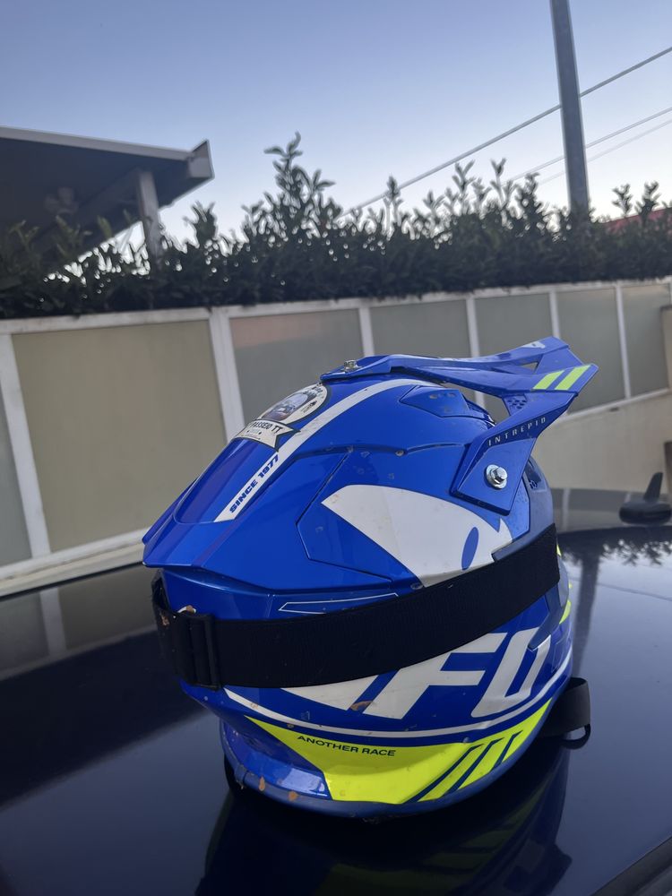 Capacete moto cross