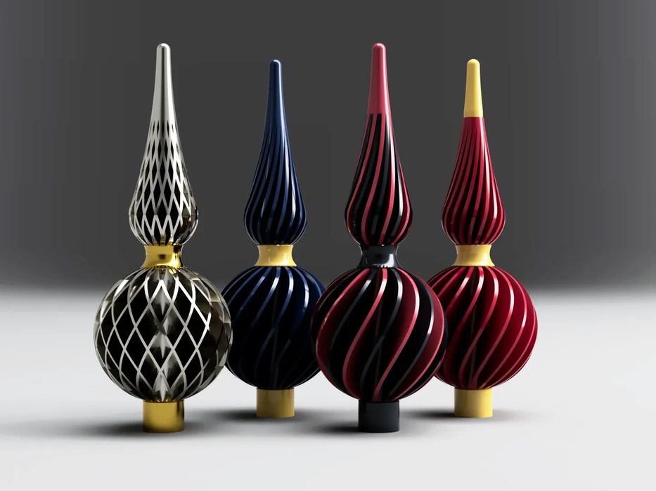 Ponta de Árvore de Natal Modular