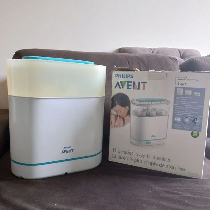 Esterilizador biberões Avent Philips e oferta de outro