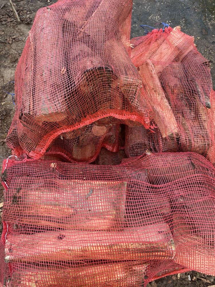 Lenha de pinho para lareira e salamandra