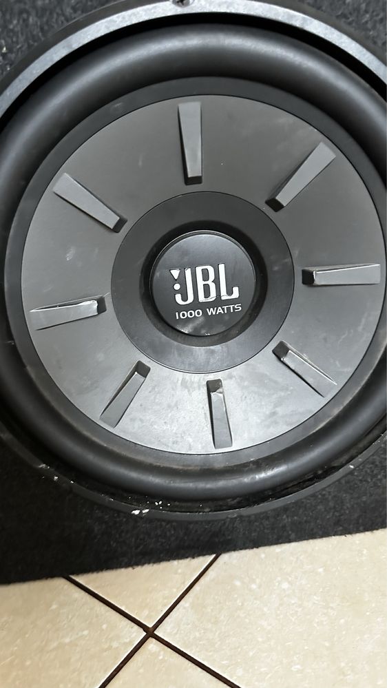 Subwoofer JBL 1000w 350rms + wzmacniacz 1000w