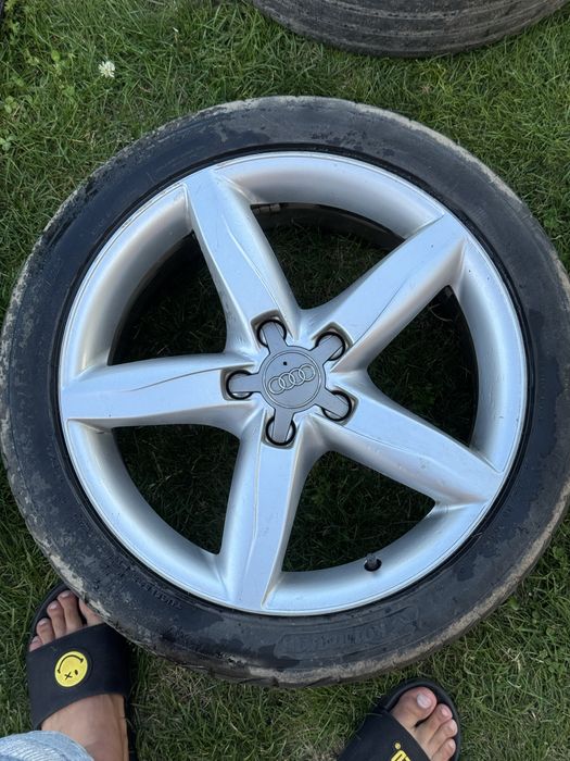 Felgi 5x112 + opony letnie r18