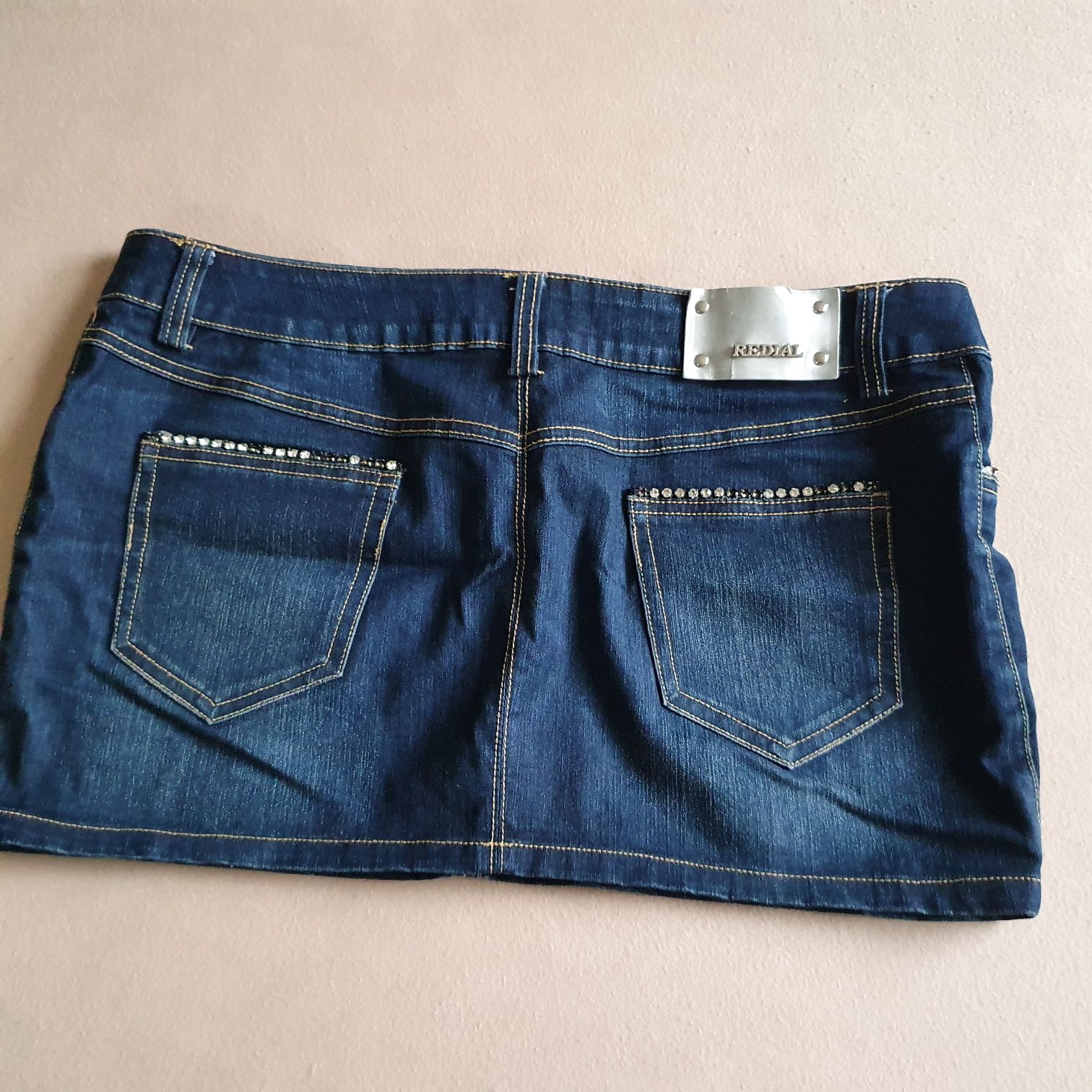 Piękna mini sexy Redial M jeans dżinsowa