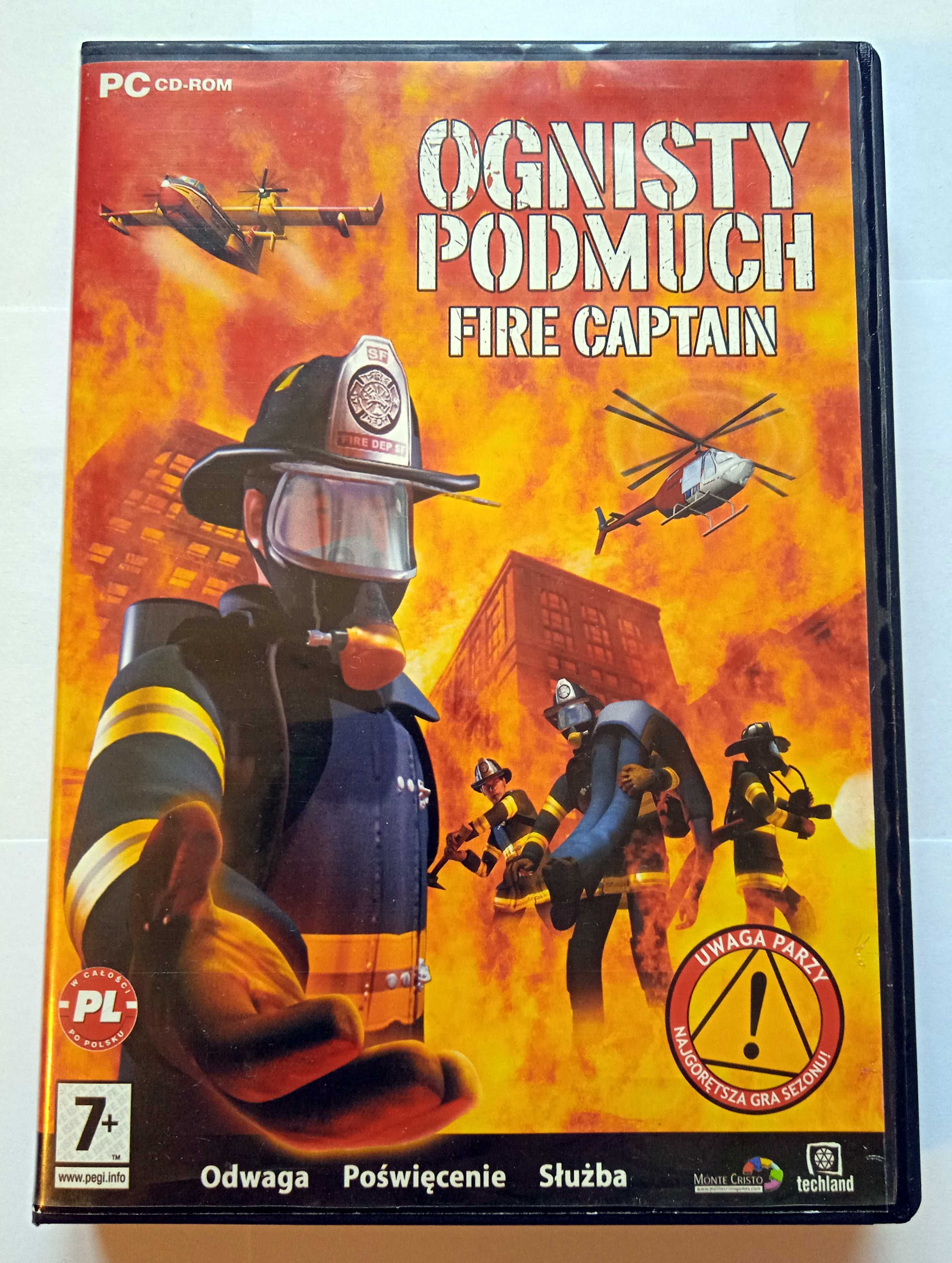 Gra PC Ognisty Podmuch Fire Captain - Wydanie PL