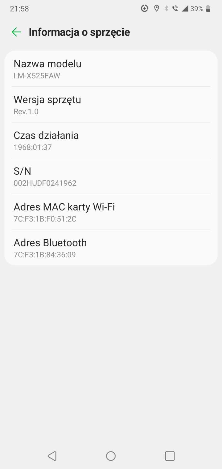 LQ60 telefon używany