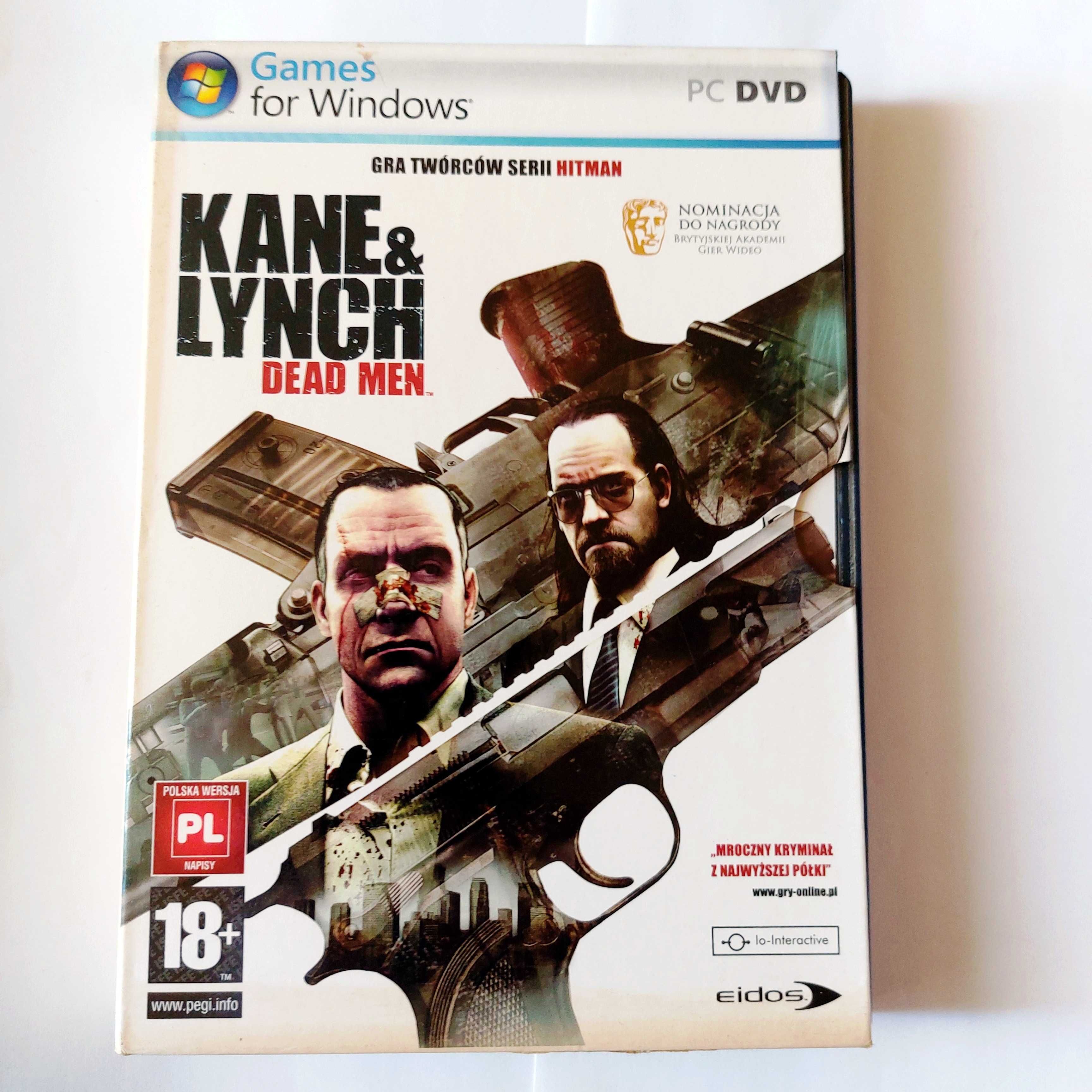 KANE LYNCH DEAD MEN | wydanie w kartoniku | gra akcji po polsku na PC