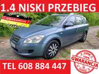 Kia Ceed  1.4 09R Klima, Gwarancja, MOŻLIWA REJESTRACJA z Niemiec
