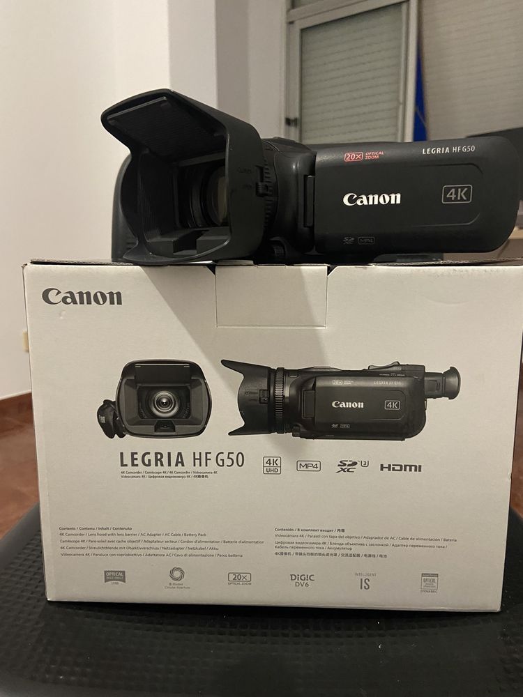 Camera para podcast- Canon g50 4K