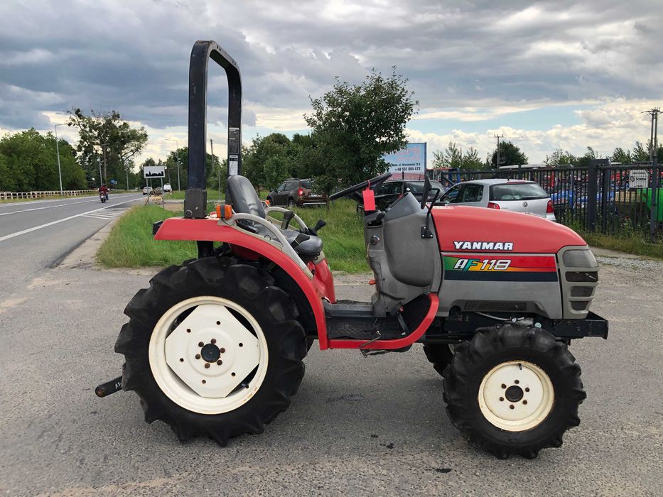 Traktorek Yanmar AF118, 18KM, 4x4 wspomaganie