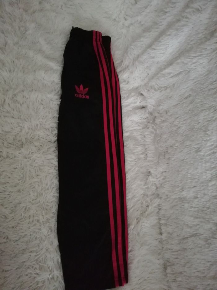 spodnie ADIDAS 140 146 czarne