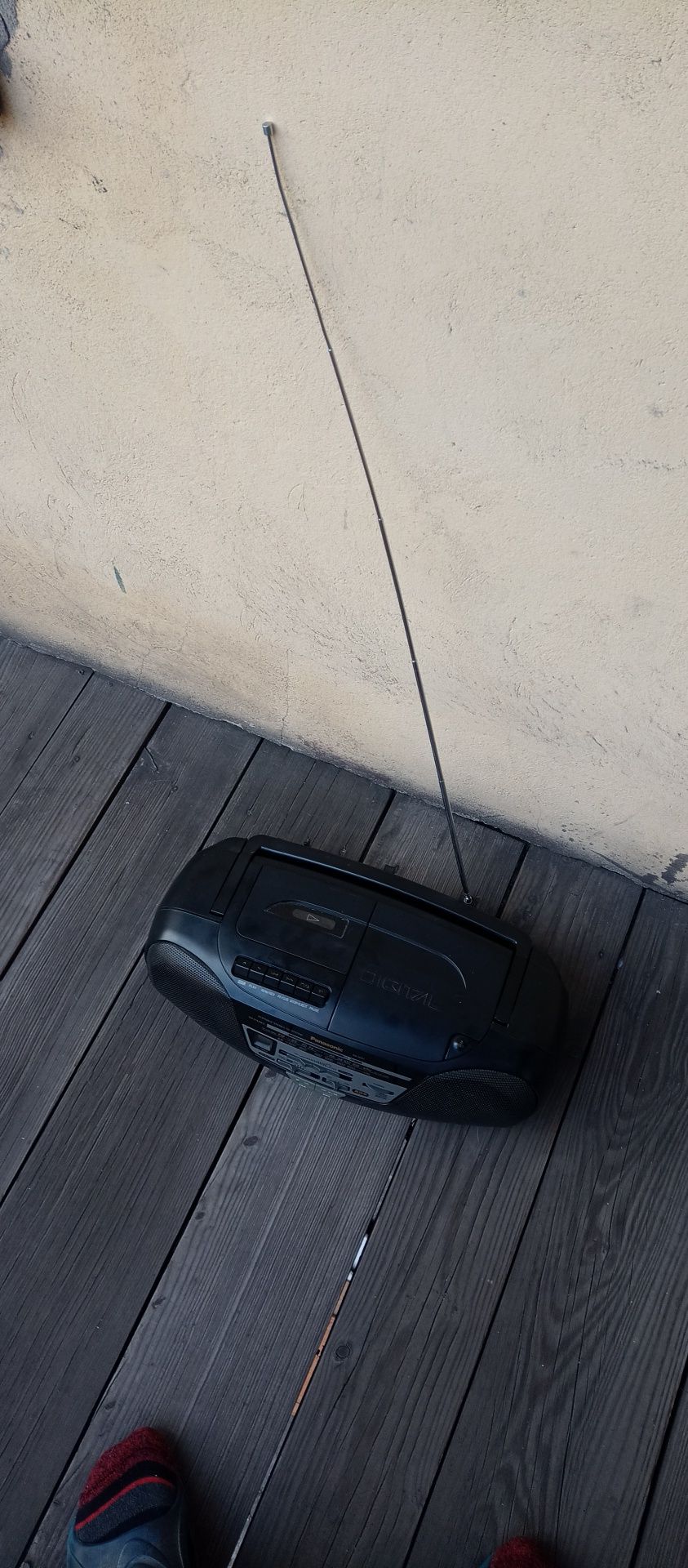 Panasonic RX-DS11 radiomagnetofon z CD sprawny