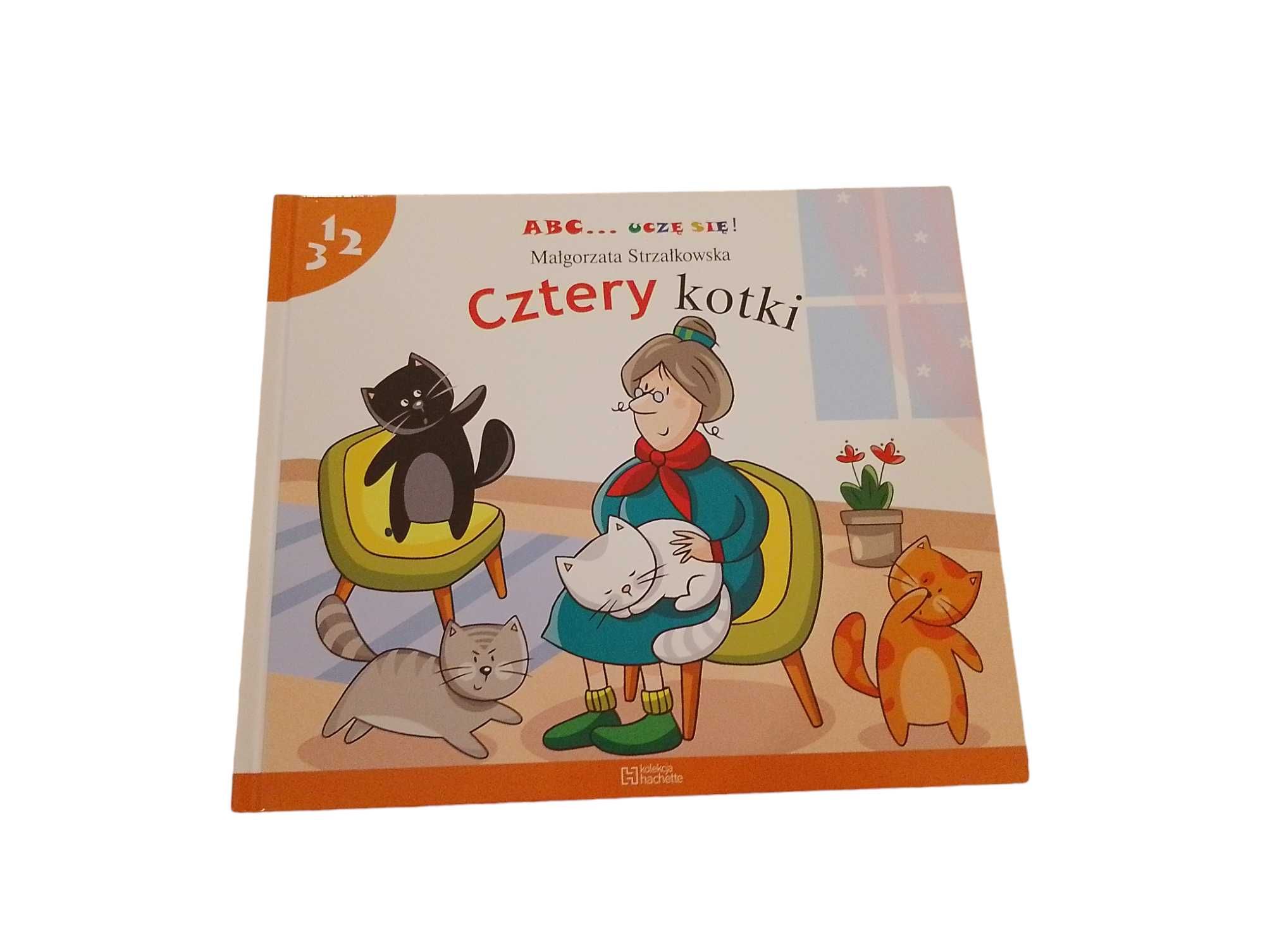 ABC uczę się Cztery kotki