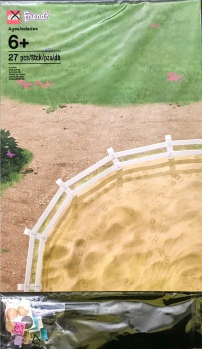 Lego Friends mata do zabawy/playmate  z zestawem klocków