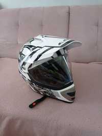 Kask Enduro cross LS2 Xtech rozm XL nowa szyba