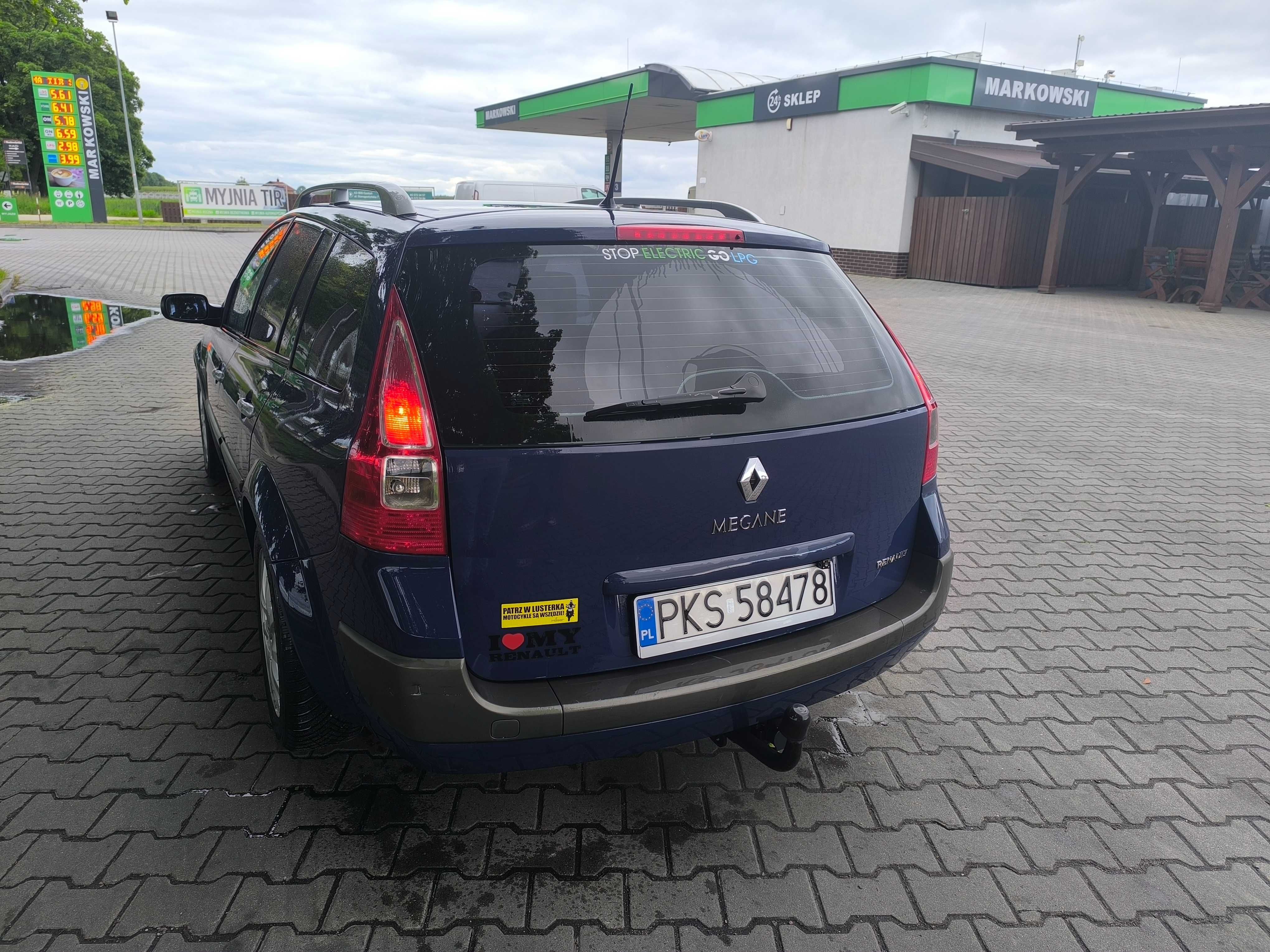 Renault Megane 2 2.0 16v PB/LPG hak *klimatyzacja*  nowe opony* Kombi