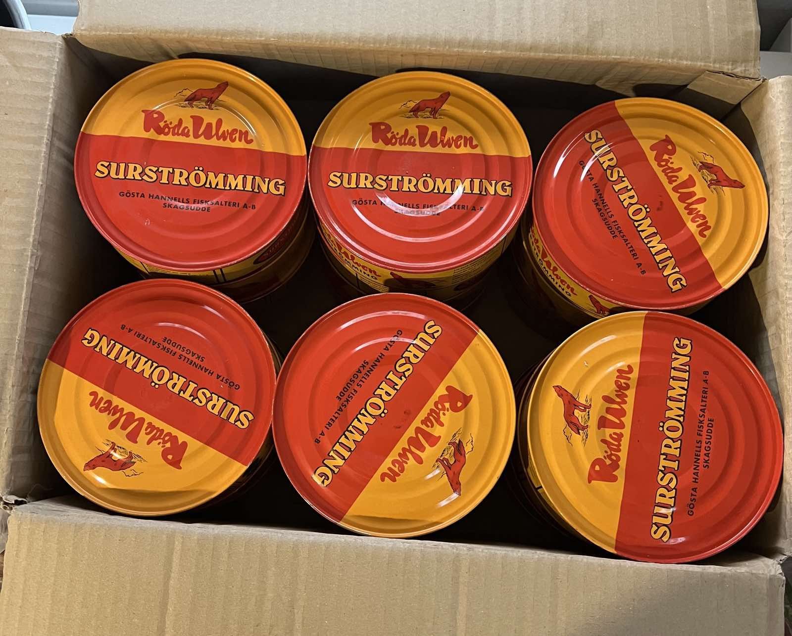 Сюрстрьомінг Сюрстремінг сюрстрёмминг surströmming! консерва