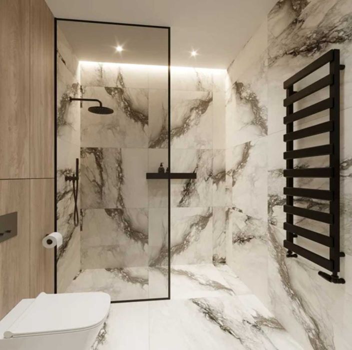 Grzejnik SCALA NEW 1230X400 kolor Grafit struktura Luxrad