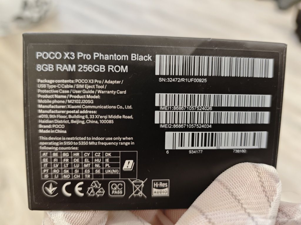 Poco x3 pro 8/256