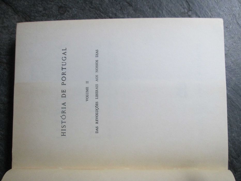 História de Portugal, de A. H. de Oliveira Marques - Vols. I, II e III