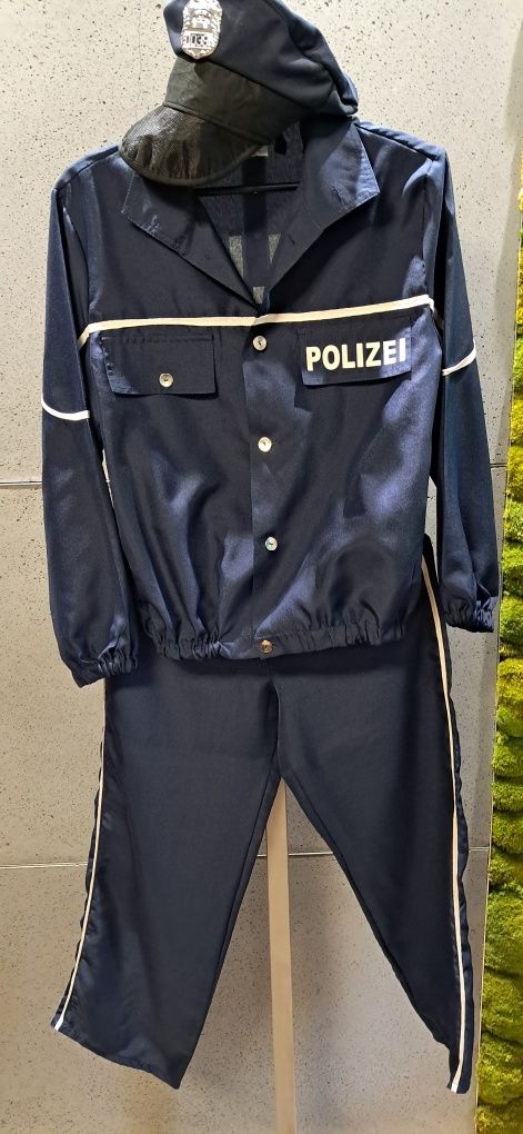 Strój przebranie kostium policjant