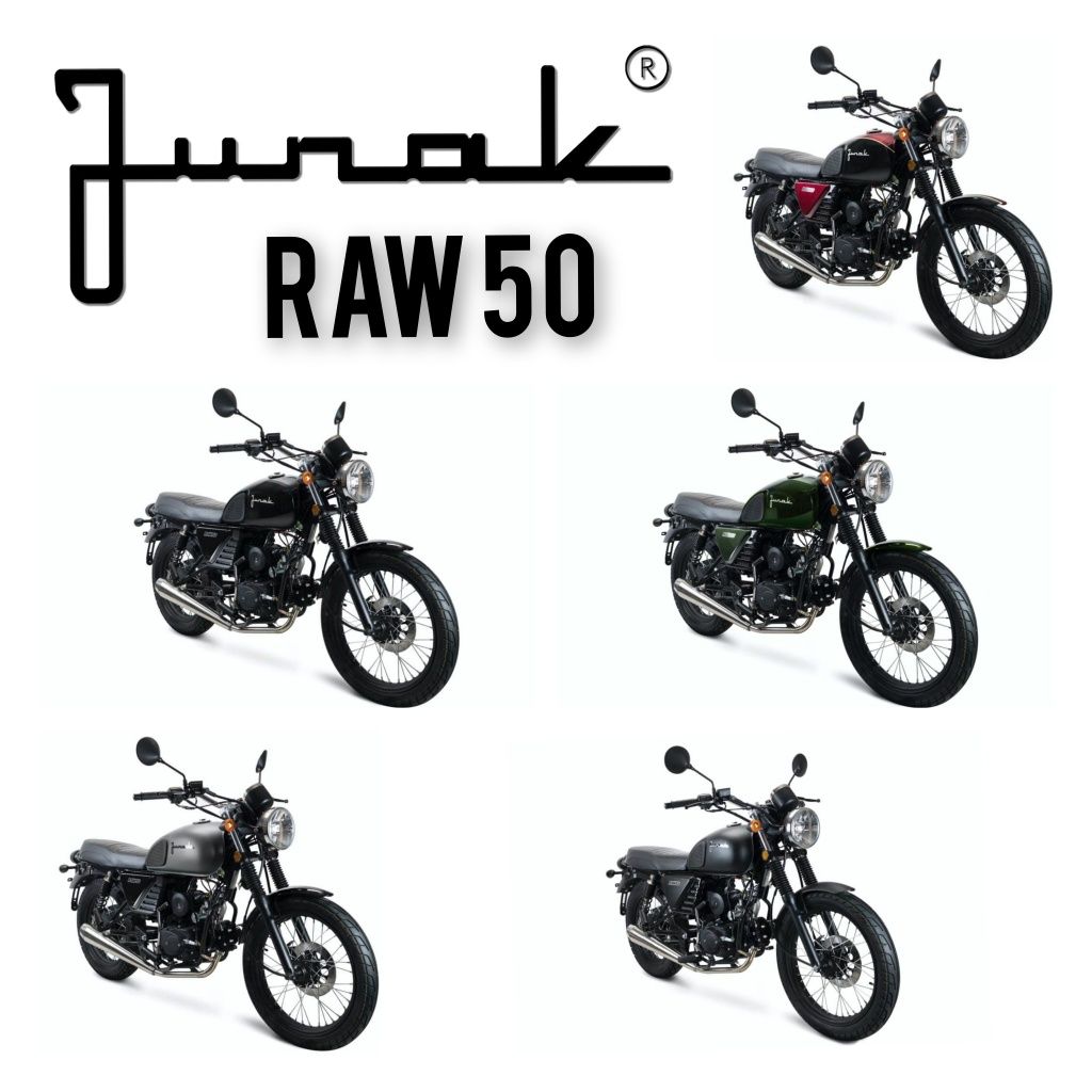 Junak Raw50 motorower klasyk RATY Serwis Dowóz