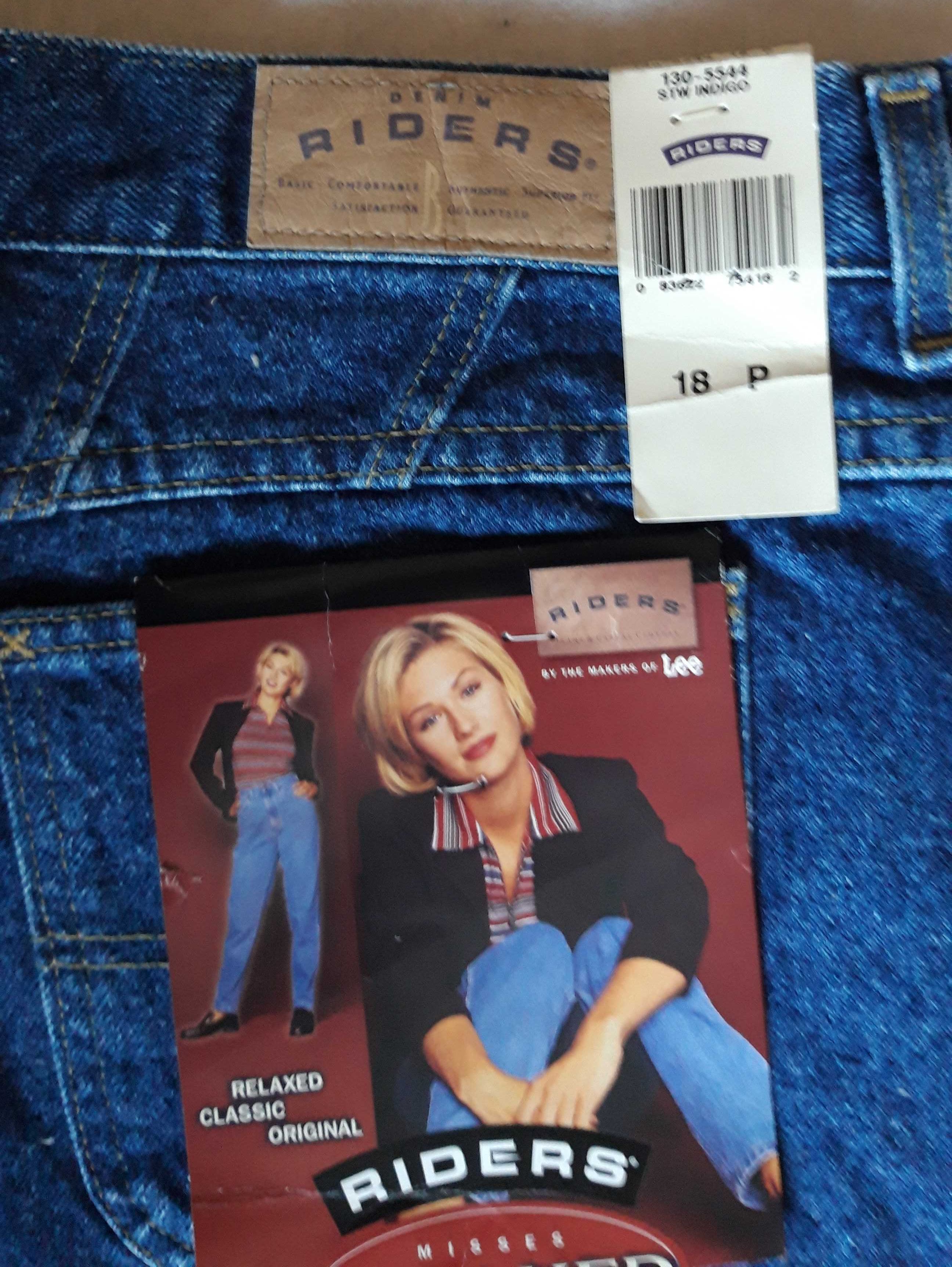 Spodnie damskie RIDERS jeans rozmiar 18P