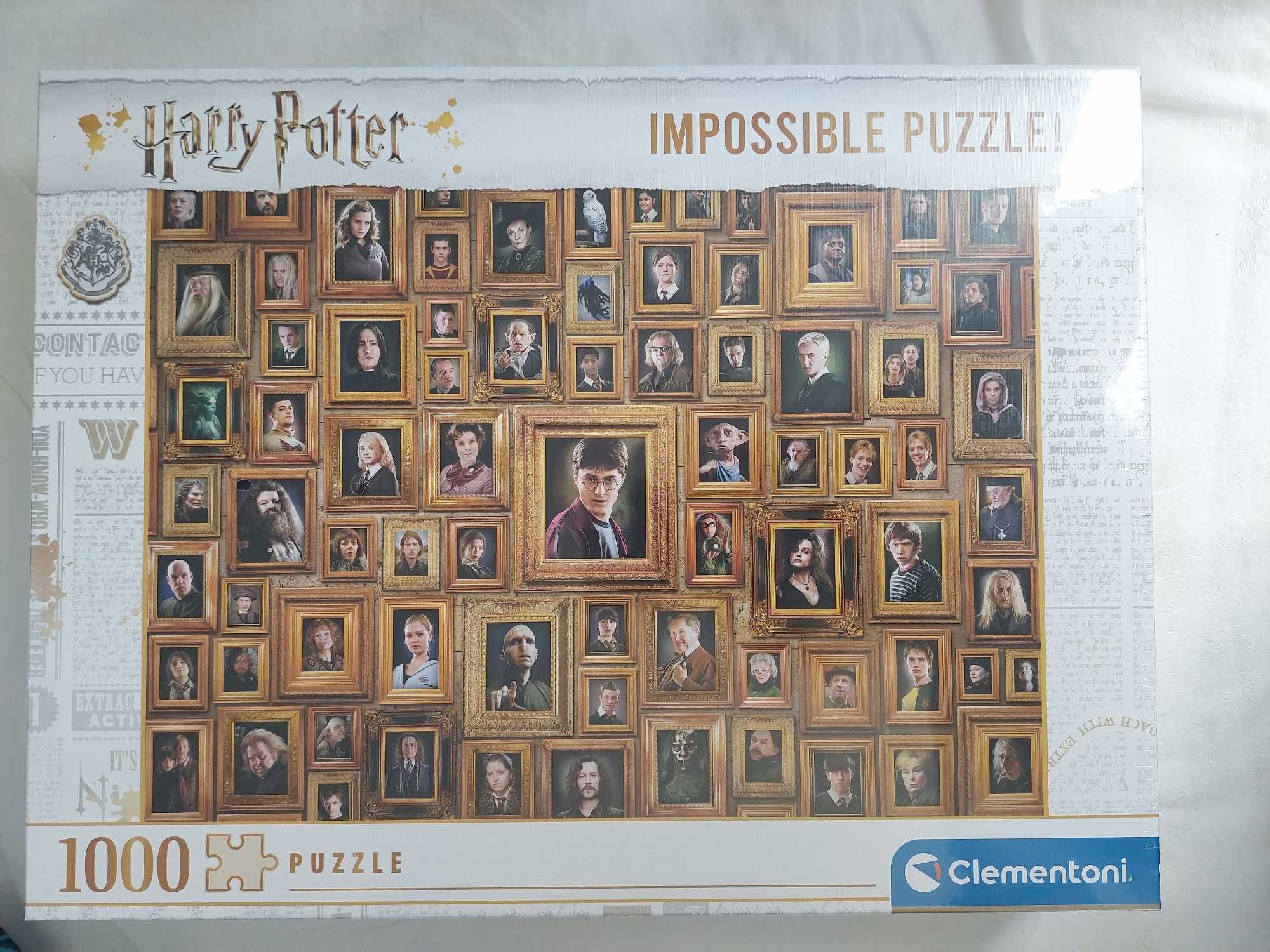 Puzzle 1000 Clementoni mix; La Casa de Pap Harry Witcher Game of Thron