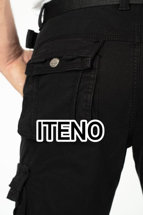 Штани чоловічі ITENO карго зимові олива, чорні, сірі.