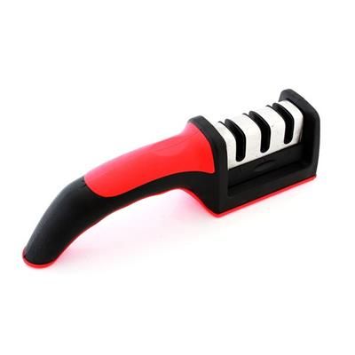 Ostrzałka Do Noży 3 Stopniowa Red