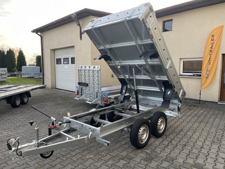 Przyczepa MARTZ KIPPER 250/2 250x150 750kg WYWROTKA hydraulika