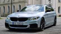 BMW Seria 5 m550d m-performance 100% bezwypadkowa salon Polska 1wł max opcja ideał