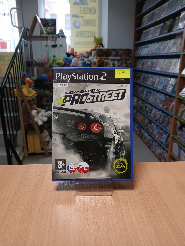 PS2 Need for Speed ProStreet PL PlayStation 2 Retro