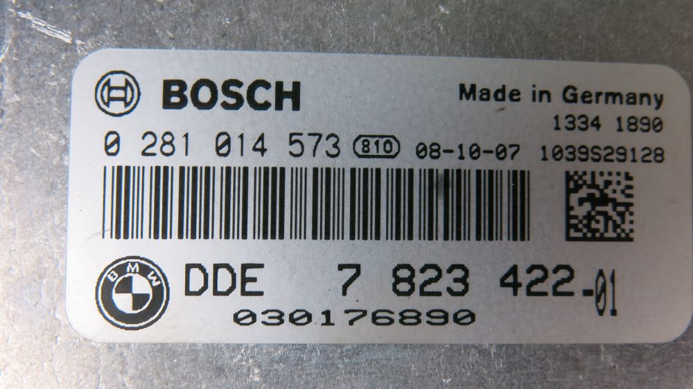 BMW E90 E91 2.0d N47 komputer silnika Bosch