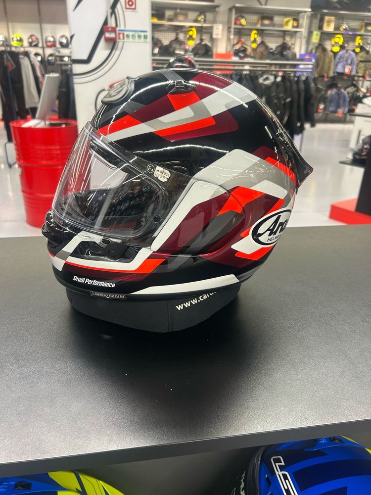 Capacete ARAI Quantic Red Serpente S,, com 2 anos, ainda na garantia