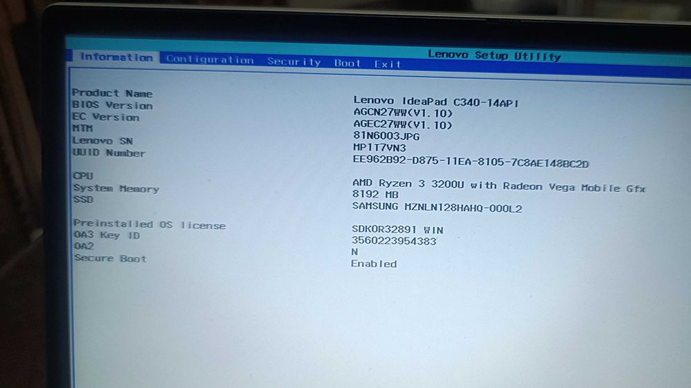 Lenovo IdeaPad C340-14API, 8GB, Tátil, Ryzen 3, WIN 11