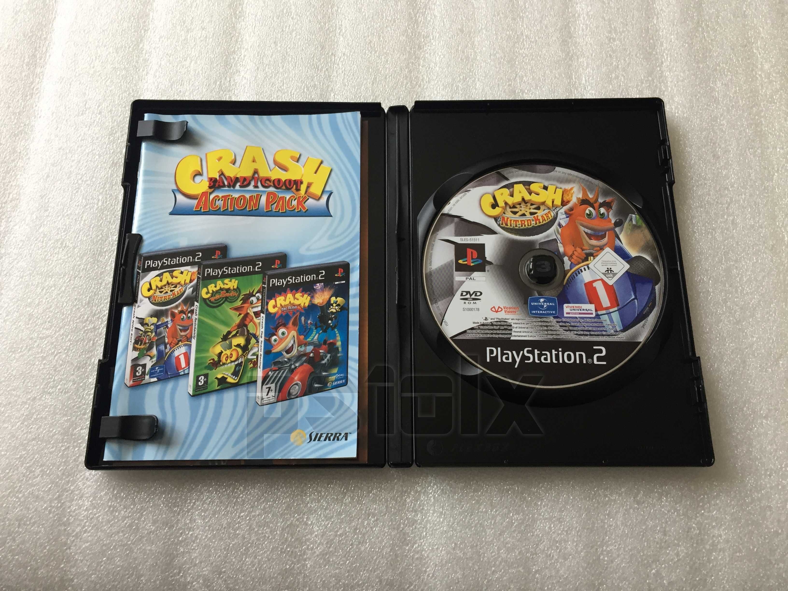 Crash Bandicoot Action Pack playstation ps2