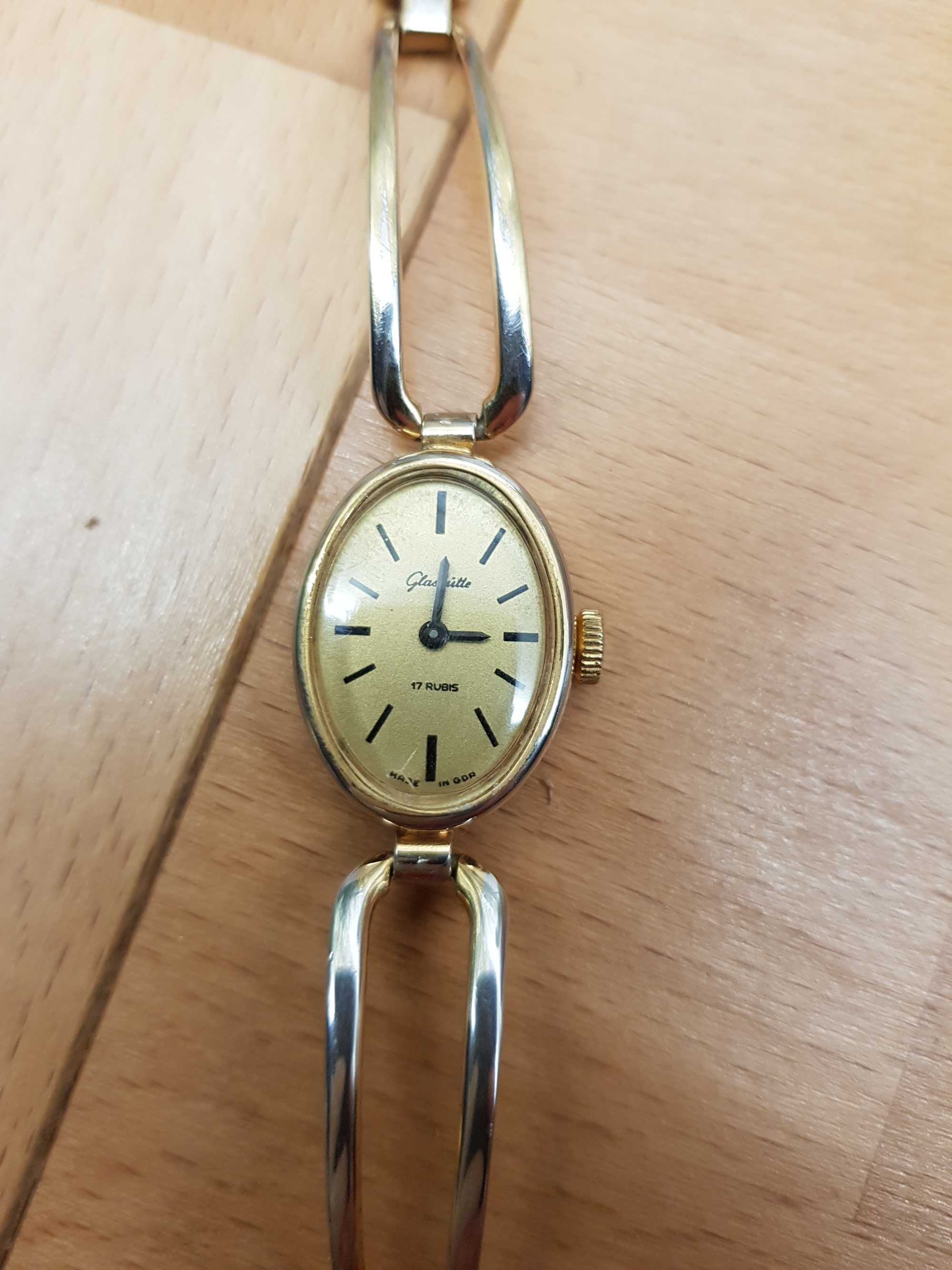 *GUB Glashutte* mechaniczny zegarek damski