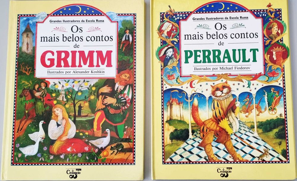 Os Mais Belos Contos de Grimm e de Perrault (2 volumes)