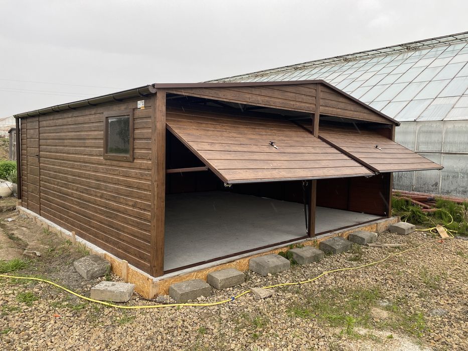 Garaż, Garaże drewnopodobne 6m x 5m lub 6m x 6m , Krótkie terminy