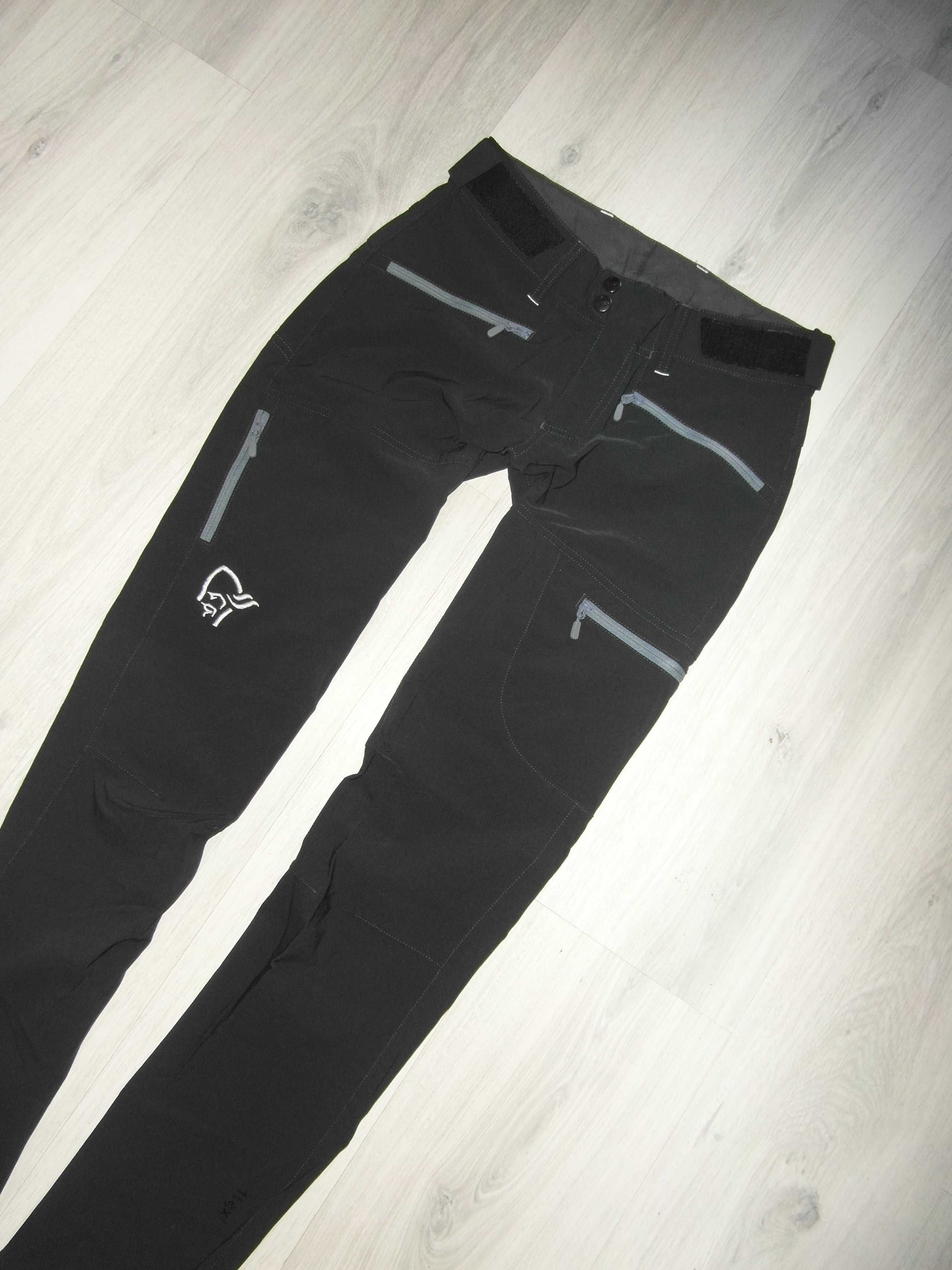 Norrona Falketind Spodnie Damskie Softshellowe Techniczna XS BDB
