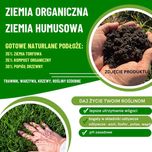 Ziemia Organiczna Humusowa Czarnoziem + Kompost + Obornik