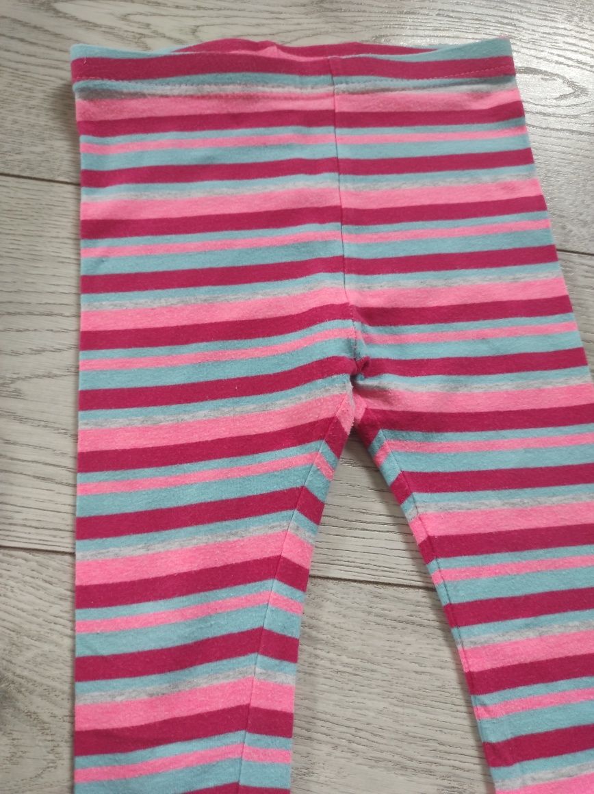 Legginsy getry dziewczęce rozmiar 80 Pepco 2 sztuki