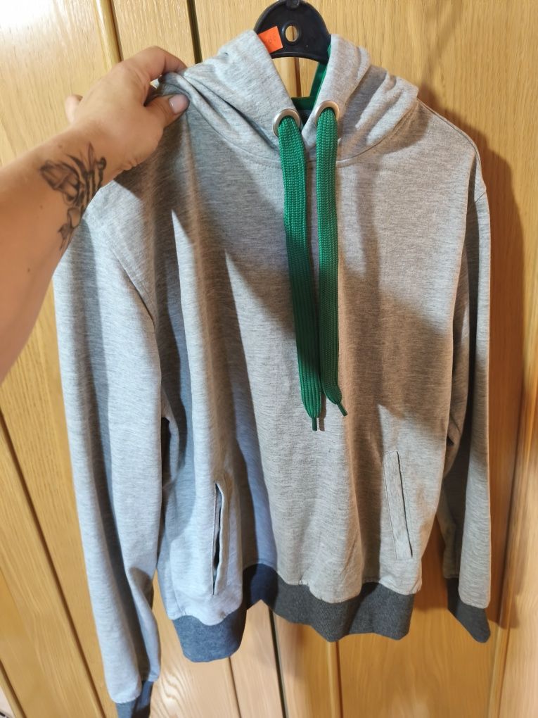 Szara bluza unisex rozmiar M/L