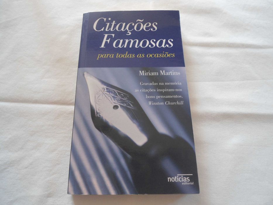 Citações Famosas para todas as ocasiões de Miriam Martins