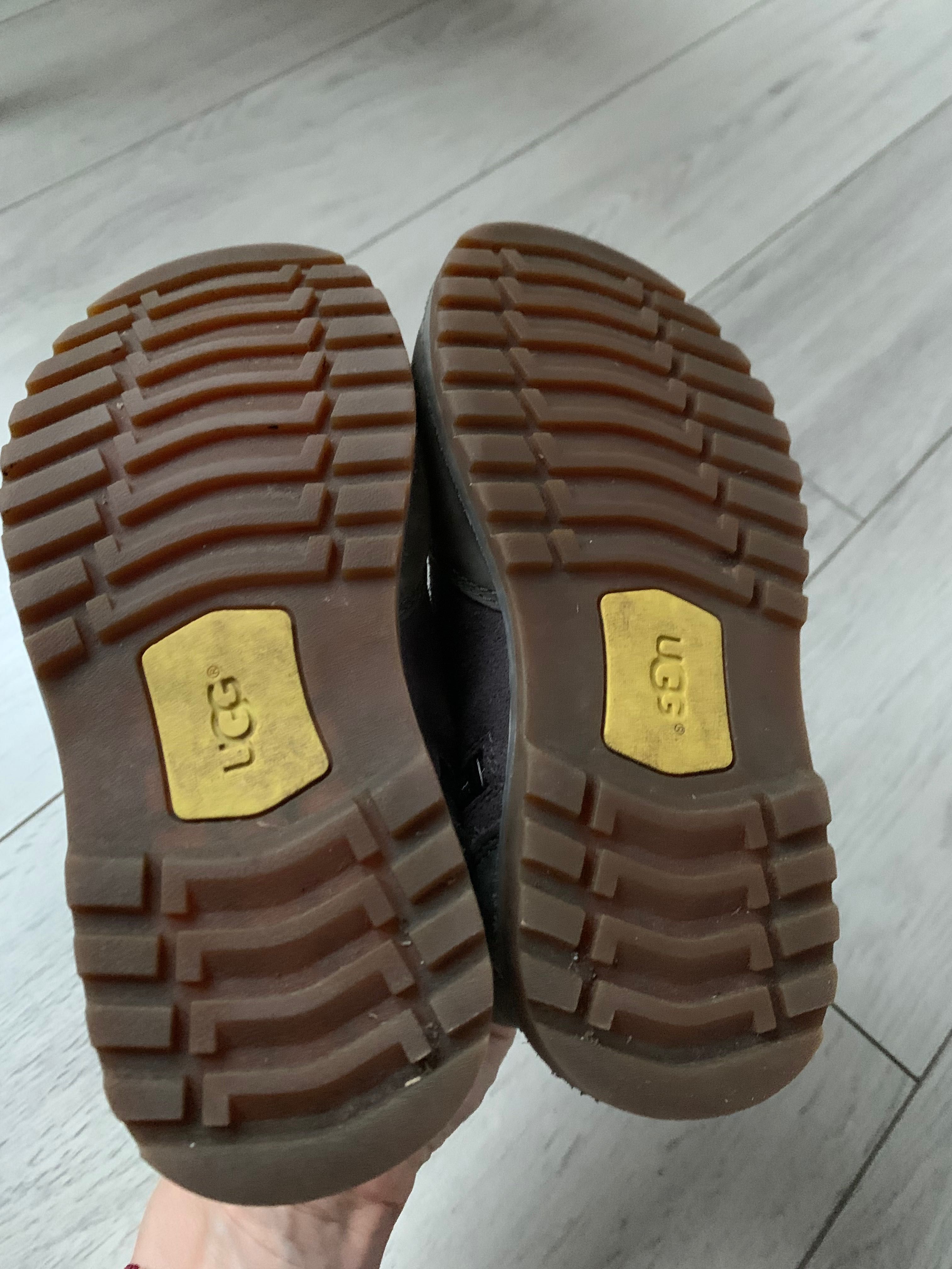 UGG dzieciece skórzane buty trzewiki zimowe 29